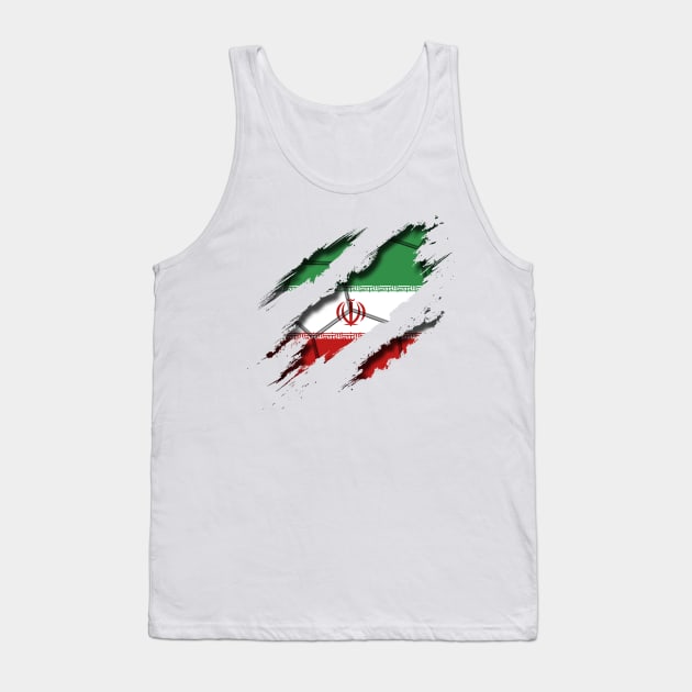 Iran Football Tank Top by blackcheetah